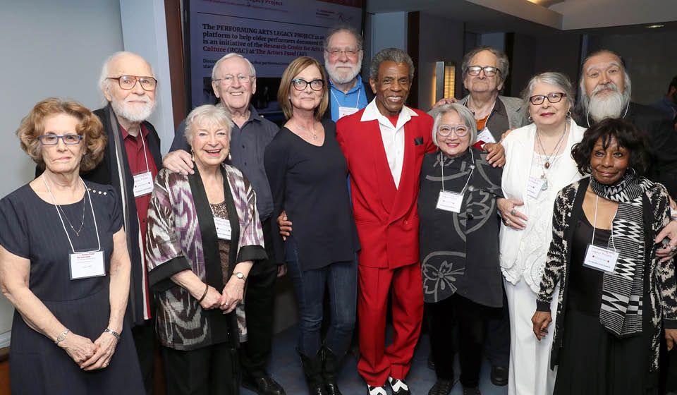 A group of people at a Performing Arts Legacy event